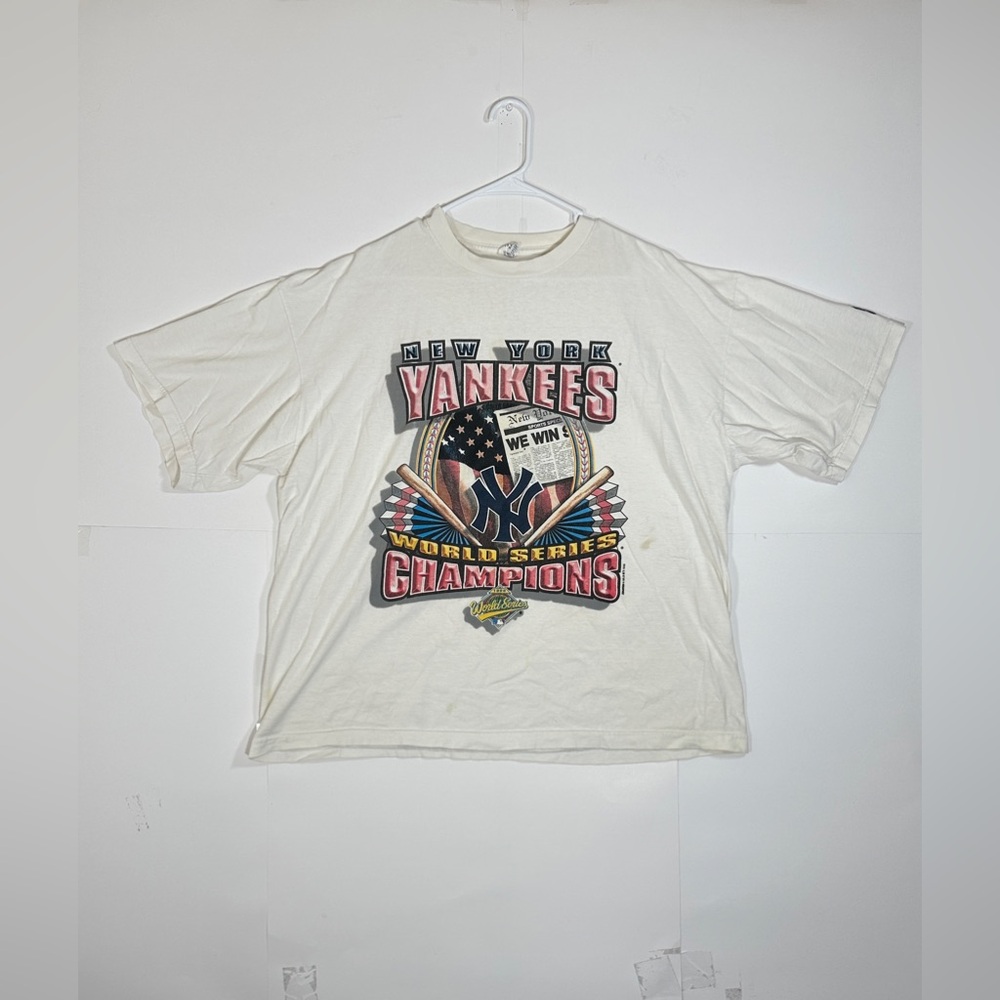 Vintage 1996 New York Yankees World Series Men's Champions Starter T-Shirt XL